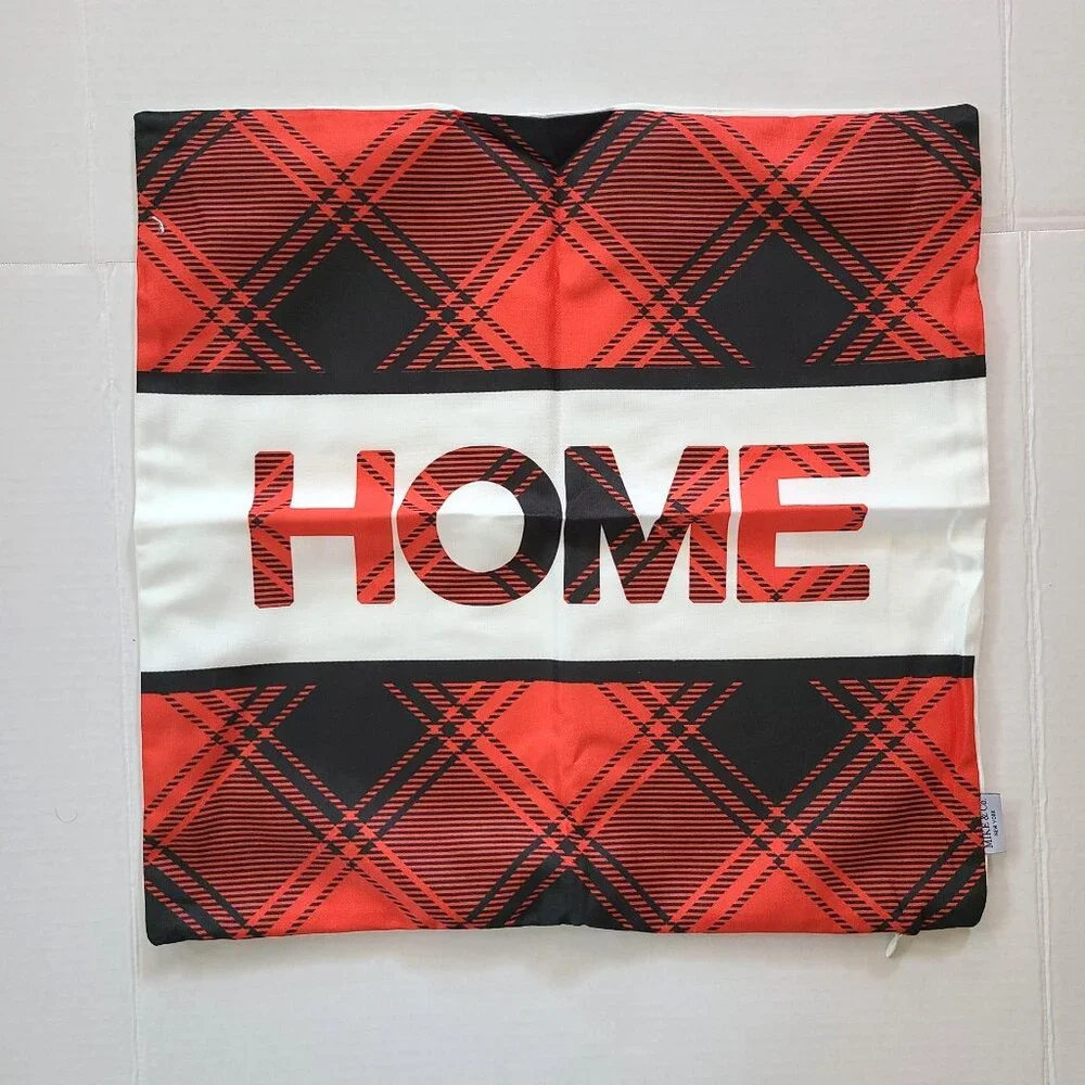 Christmas Decorative Throw Pillow Set of 4 Square 18 in. x 18 in.